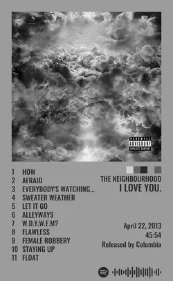 The Neighbourhood - I Love You..jpg